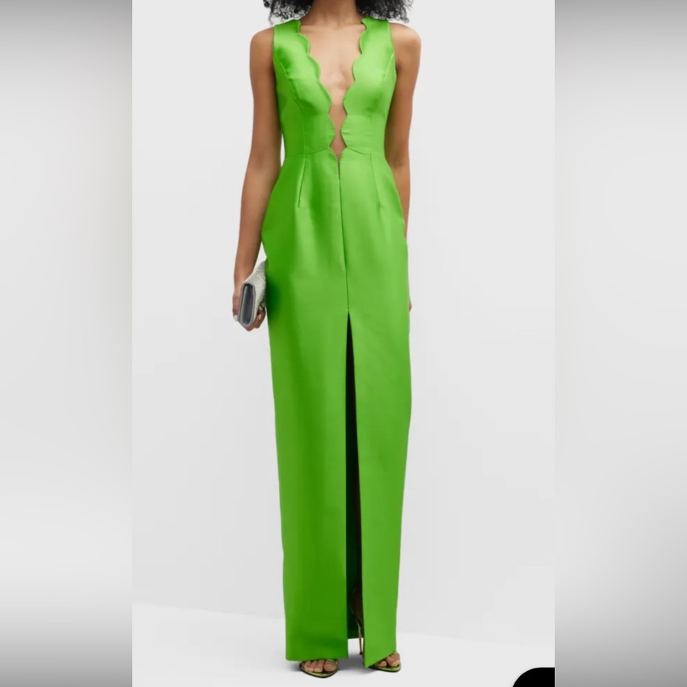 Elegant Green Maxi Dress